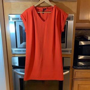 Blood Orange Shift Dress